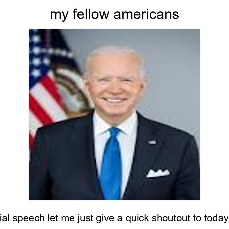 an image of joe biden with the text 