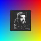 scorpion by drake album cover but with rainbow colours