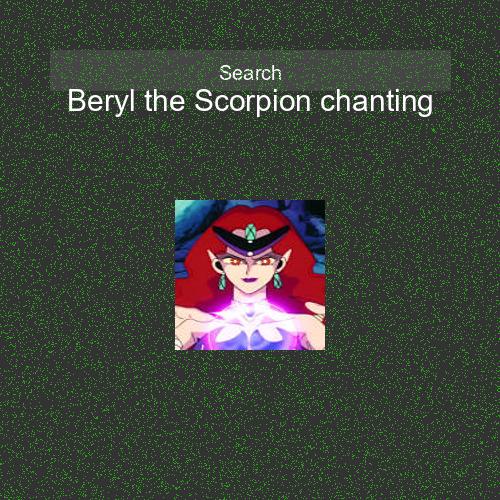 night vision security camera sighting of beryl the scorpion chanting